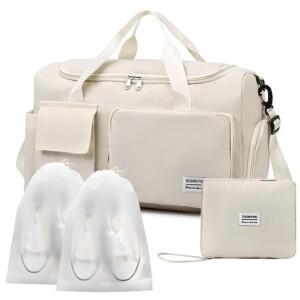 노티드트립 프리미엄 여행용 대용량 접이식 캐리어 결합 보스턴백