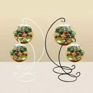 인테리어 RMR528A3 행잉 장식볼 거치대 5p 소품 요람 행거 미니어처 지지대