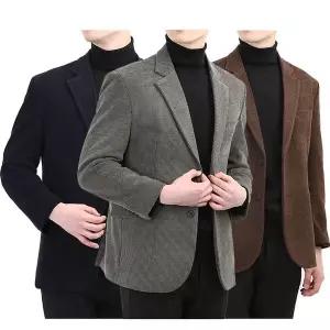[하프클럽/]남자 겨울 프리미엄 골덴 트임 정장 콤비자켓 SB-COW-43