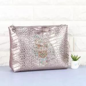 [라일리] Rly 비즈 부엉이 클러치