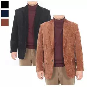 [하프클럽/]남자 겨울 고급 극세사 벨벳 정장 콤비자켓 AR-COW-109