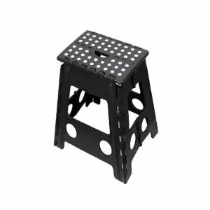 [모두모아]PP접이식폴딩의자 45cm 블랙특대형 욕실의자 캠핑의자 낚시의자 접이식의자 폴딩의자