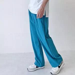 여름용 남성 린넨 와이드 밴딩 일자팬츠 데일리 바지