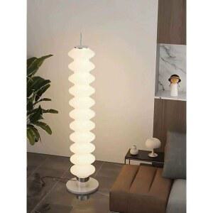 모던램프 조롱박조명 스탠드조명 거실 간접조명 인터넷 포스트 우드 디자이너 12 스트링