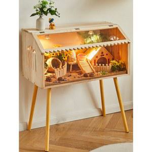 병아리 육추기 키우기 케 미니 병아리집 메추리 사육상자 세트 조명