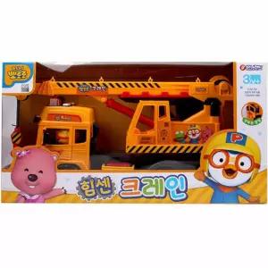 유아 불빛 소리나는 대형 크레인 트럭 중장비 장난감 아동 공사차량완구 어린이