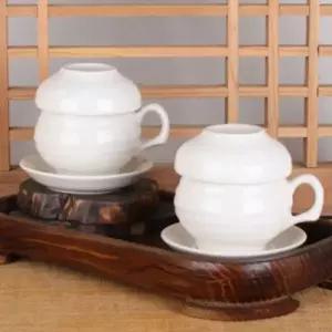 [콩심팥심]전통찻잔 다기세트 다기잔 분다기손 부부 이천도자기 다기잔