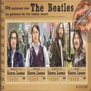 비틀즈를 위한 시에라리온 수집용 우표