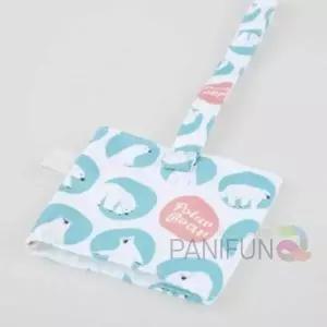 컵홀더백 패브릭 블루베어 텀블러가방 드링크 가방 컵수납백