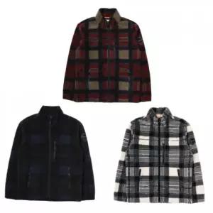 K2 -버프증_정- 남성용 후리스 비숑BICHON 체크 플리스 KMU23160 616701