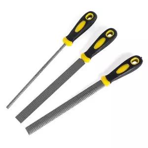 원목용 킹 야스리 3종 세트 연마봉 원형야스리 목공야스리세트