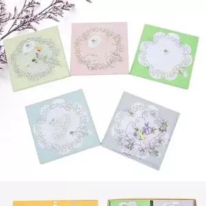 (영화)크리스찬오자르 고급면 자수 남여 손수건10매입 W9DE2A0