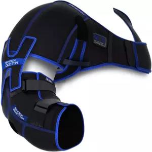 쇼크 닥터 ICE/열 압박 어깨 및 팔꿈치 랩 브레이스 재사용 가능한 부상용 젤 스 팩 온냉 요법