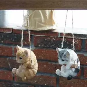 스윙 RGA669X6 고양이 미니어쳐 다용도 카페 실내용 장식인형