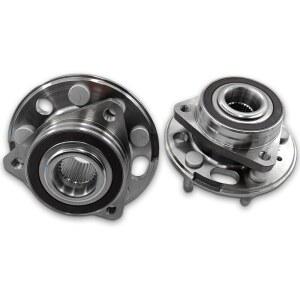 쉐보레, 임팔라, 이쿼녹스, GMC 지형, 뷰익 라크로스, 리갈용 513288 2팩 앞뒤 휠 베어링 및 허브 어셈블리