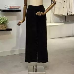 [반에이크]VB5ZDLM308T_벨벳 세들 뒷밴딩 팬츠