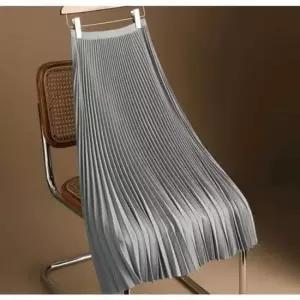 [라일리여성의류] Rly 하이웨이스트플리츠 주름 A핏 치마 SH597 모