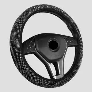 승용차 반짝이 여성 운전대 사계절 차량용품 휠커버