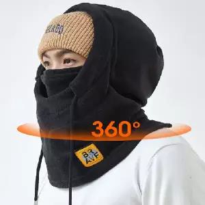 얼굴전체를 감싸는 후드넥워머 겨울 방한 일체형마스크 현장 바이크 배달 낚시 등산넥워머