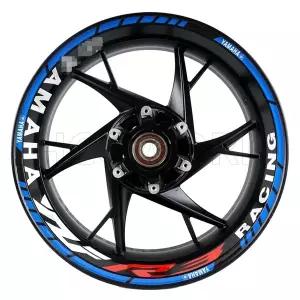 호환   휠 허브 휠 림 스티커 Yamaha Yzf-r3r6r1r25r156r 용 반사 스티커