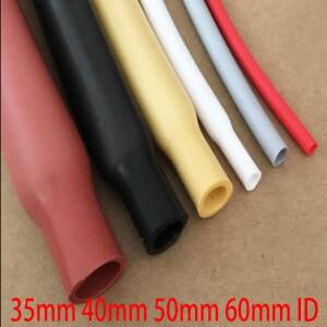 35mm 40mm 실리콘 열 수축 튜브 실리카겔 절연 슬리브 부식 방지 고무