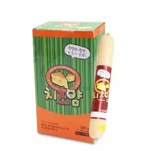 치즈 소세지 800g(10입)x10통 1박스 단체 어린이 사무실 탕비실 행사 간식 안주 소시지