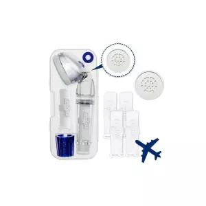 여행용샤워기 석회세트 (석회필터2개+세디먼트필터6개) 필터샤워기 휴대용샤워기 여행필수품
