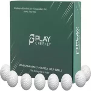 수용성 골프공 드라이빙 레인지 오션 레이크를 위한 이상적인 연습 또는 선물 공 생분해성이며 빠르게 물에