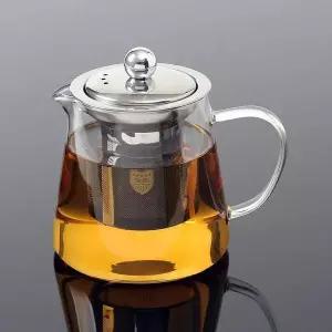 차주전자 450ml 티포트 내열유리 차포트 차내열유리주전자