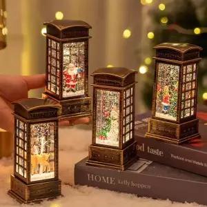 따뜻한색상 EUT057D6 조명 다양한디자인 크리스마스 스노우램프