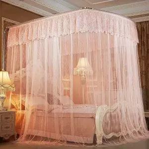 침대 모기장 레이스 룸쉐이드 캄차타