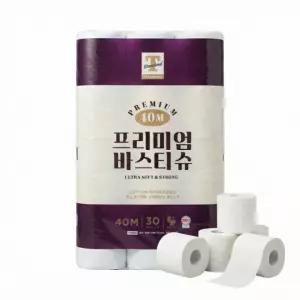트레이더스 티스탠다스 바스 티슈 40m x 30롤 트레이더스
