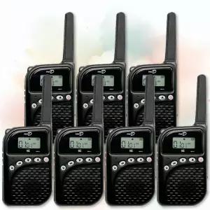 TTI 티티아이텍 PRO-D 프로디 고성능 카드형 생활무전기 (FRS-507D) 7대 세트 