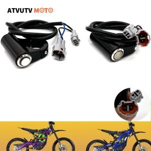 바이크 오토바이 플러그 앤 플레이 헤드라이트 킬 LED 스위치 단추 Sur-Ron Light Bee S X 모토크로스 부품