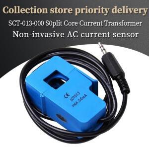 SCT013 고품질 5A 10A 20A 30A 60A SCT-013-000 비 침습성 AC 전류 센서 스플릿 코어 트랜스포머
