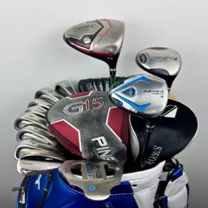 혼마, 젝시오 조합형 남성 중고 스틸 골프채 풀세트