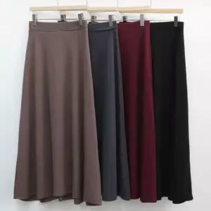 빅사이즈치마 V148L601 스판좋은A라인롱스커트 NO 44888978)