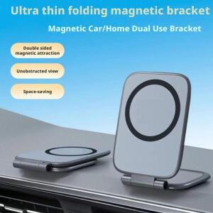 초박형 자석 차량용 휴대폰 거치대 - 강력한 통풍구 및 대시보드 마운트, 핸즈프리 내비게이션 스탠드