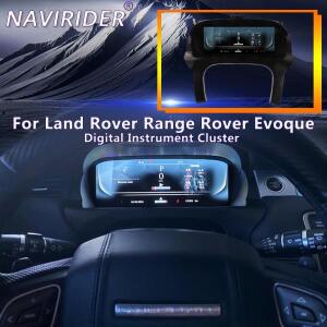 랜드로버 레인지로버 이보크 2012-2019용 12.3인치 디지털 계기판, 대시보드 속도계, 무선 카플레이