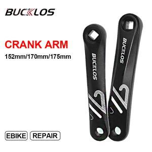 BUCKLOS 자전거 크랭크 암 알루미늄 합금 스피닝 152mm 170mm 수리 MTB 부품
