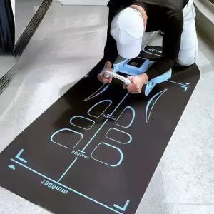 AB슬라이드 전용매트 무릎패드 요가매트 요가 복근