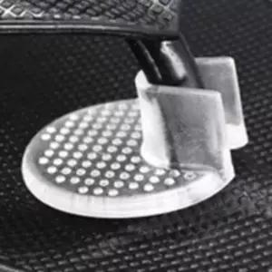 미니 쪼리 발가락 예방 말랑 실리콘 투명패드 2P 앞꿈치보호패드