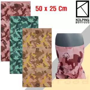 [콜핑] 버니 매직스카프 사계절 멀티두건 얇은 넥워머 목수건 두건 (KFA4073U)