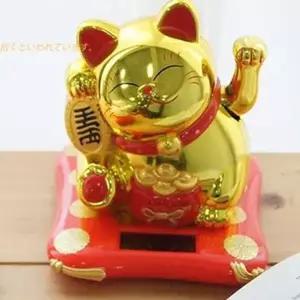 일본 WYD582X9 소품 복 고양이 마네키네코 개업선물 중 골 GWM