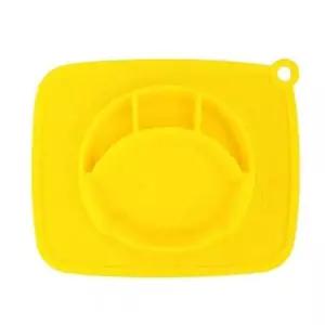 뽀로로 327BQC24 유아 식판 아기 실리콘 흡착 식판 28.5x23cm