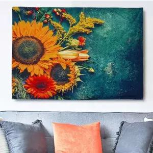 풍요로운해바라기포스터 XRK602P3 역동적인 꽃그림액자 대형