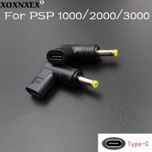 5V 타입-C DC 전원 충전 변환 플러그 어댑터 PSP 1000 3000 게임 잭