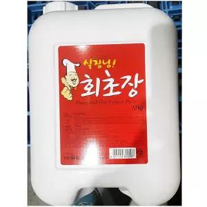 대용량 초장 13K 안매운 회 초고추장 횟집 말통 업소