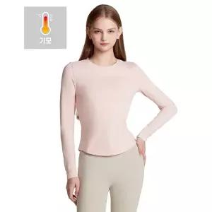 테슬라 여성 기모 소로나 크롭 티셔츠