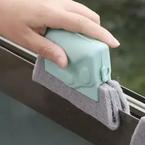 창문 틈새 브러쉬 창틀 청소솔 창문틀 모서리 구석 다용도 클리너 베란다 샷시 먼지떨이 2개